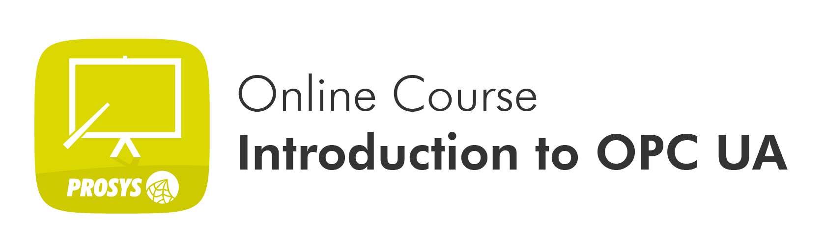 Online Course Introduction to OPC UA logo and banner